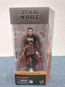 Star Wars Black Series Moff Gideon Figure Signed