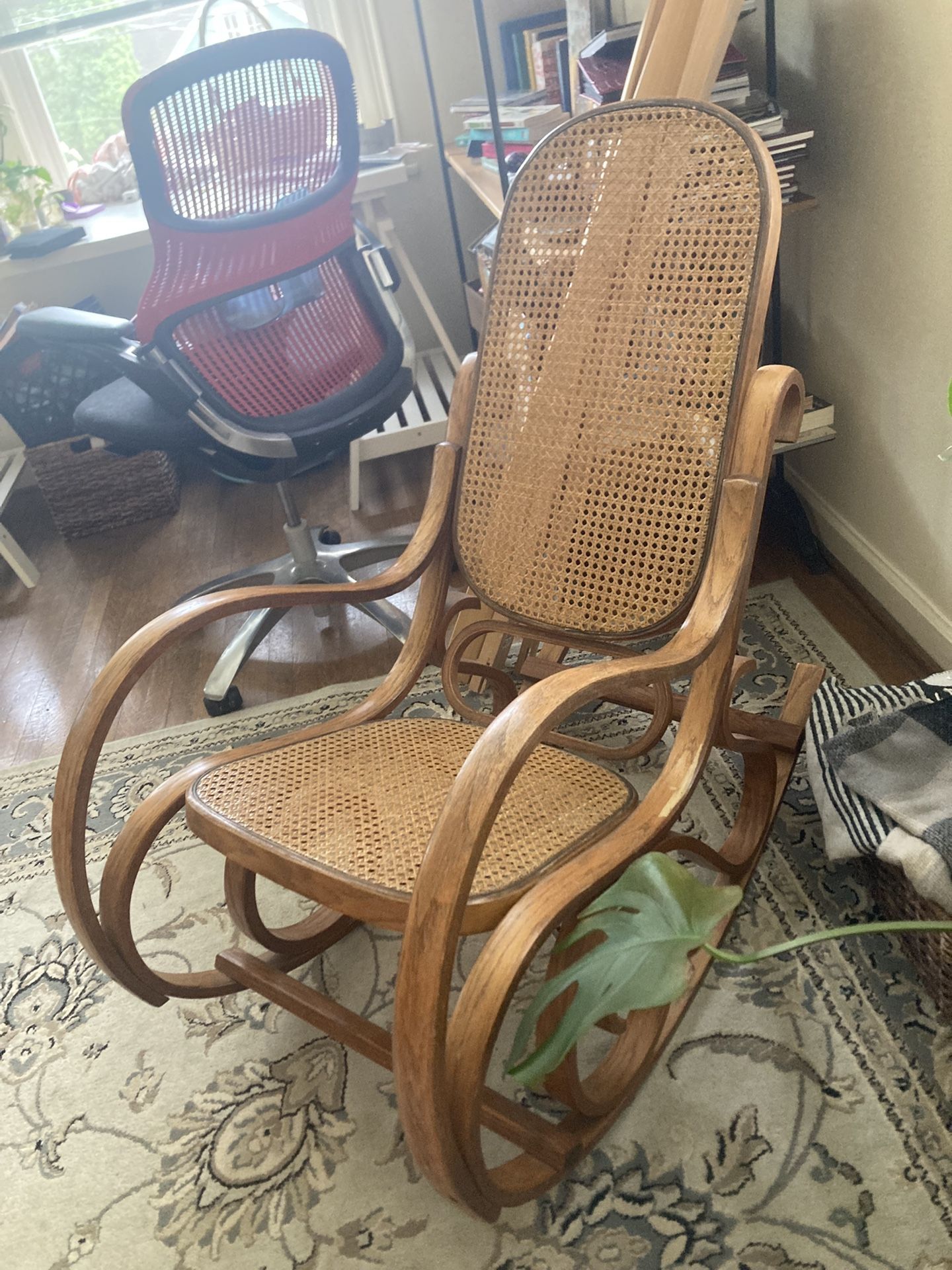 Authentic bentwood rocking chair