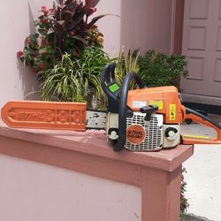 Sthil chain Saw Ms 250 14 Inches Good 