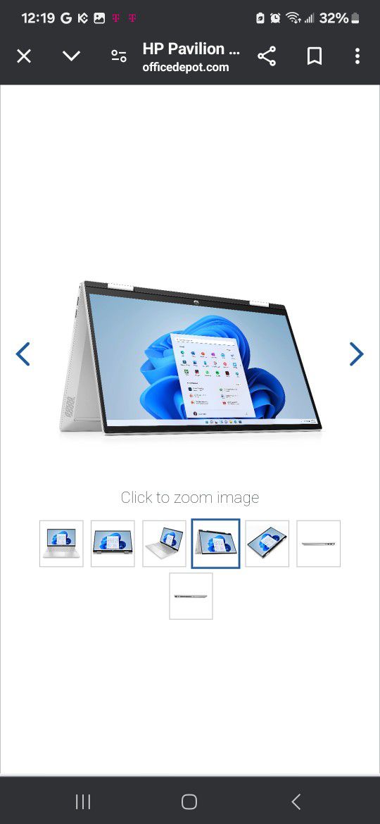 Description	Item
Number	Qty	Qty
Ship	BkOrd
Qty	Unit
Price	Unit	Ext-
Price
HP Pavilion x360 Convertible Laptop, 15.6” Touch Screen, Intel® Core™ i5, 8G