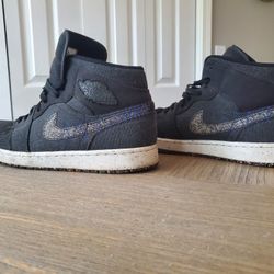 Nike Air Jordan 1 Mid Crater Shoes / Sneakers Men's Size 12