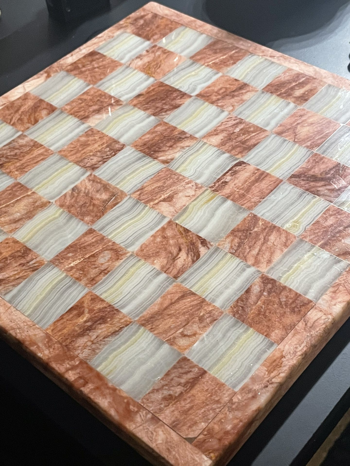 Marble Chess/checkers Board Hand Made