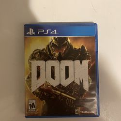 Doom PS4 Disc