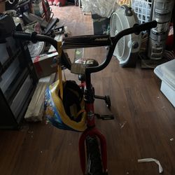 Kids Bike With Helmet 