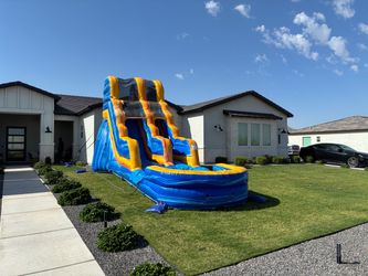 Waterslide 16 ft with pool