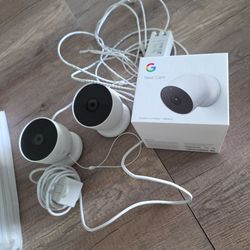 Google Outdoor/indoor camera wired 1080P (pack of 2)
