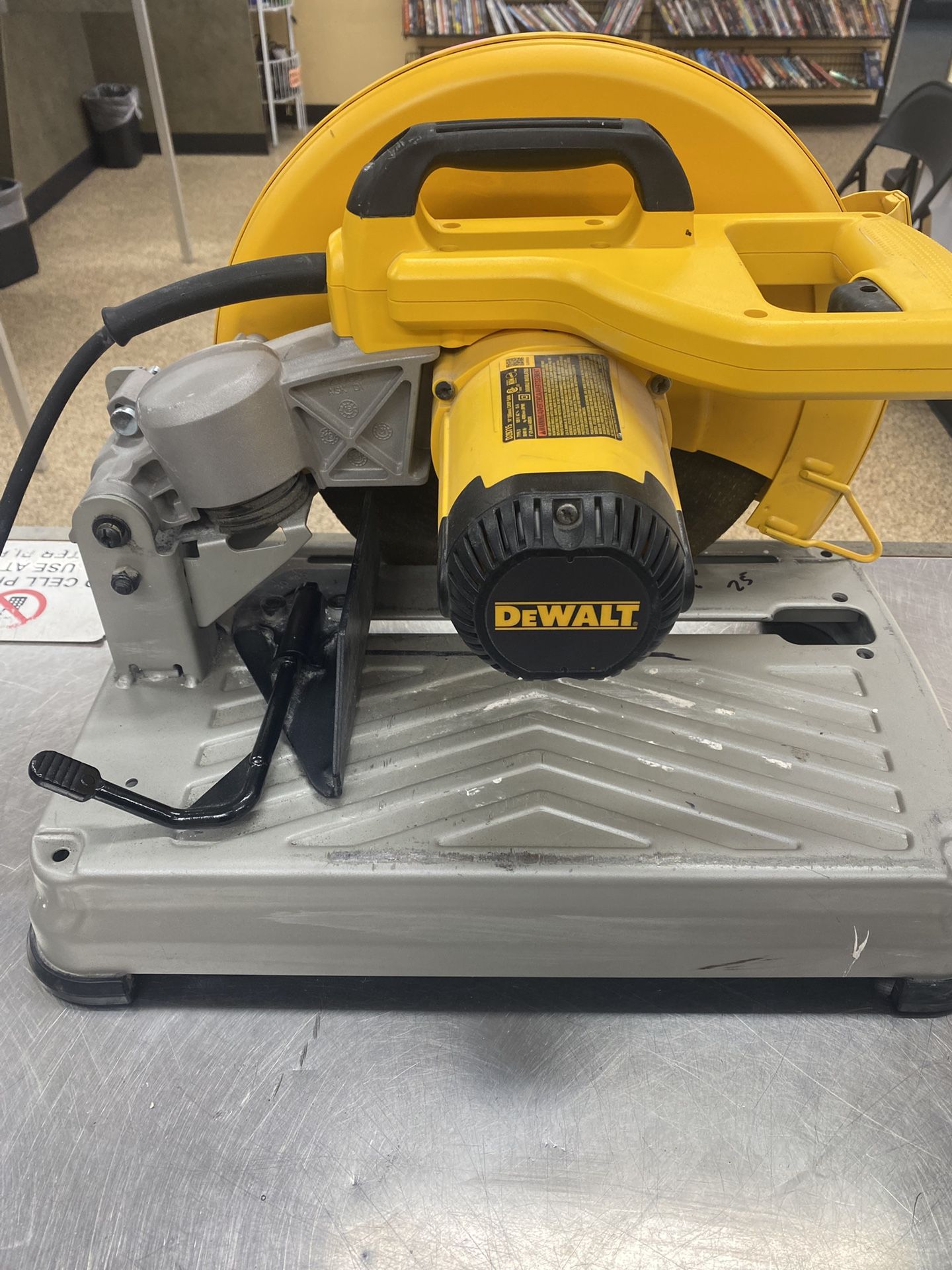 Dewalt Chop Saw 14”