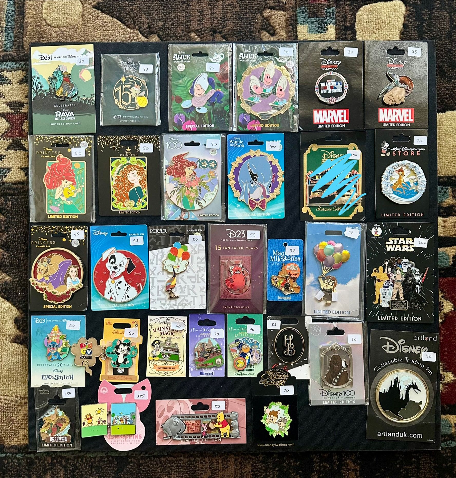 Disney Pins For Sale Or Trade