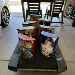 Holiday Barbie Dolls In Original Unopened Box  15total