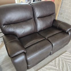 Beautiful Brown Leather Recliner