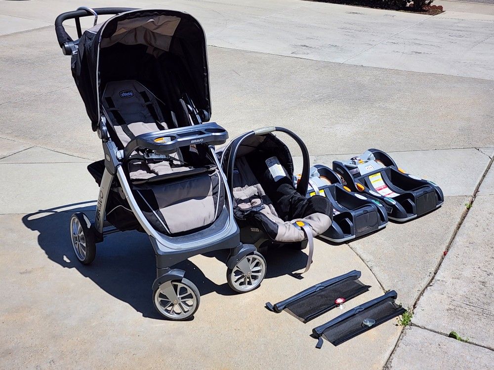 Chico Bravo Stroller / Car Seat System