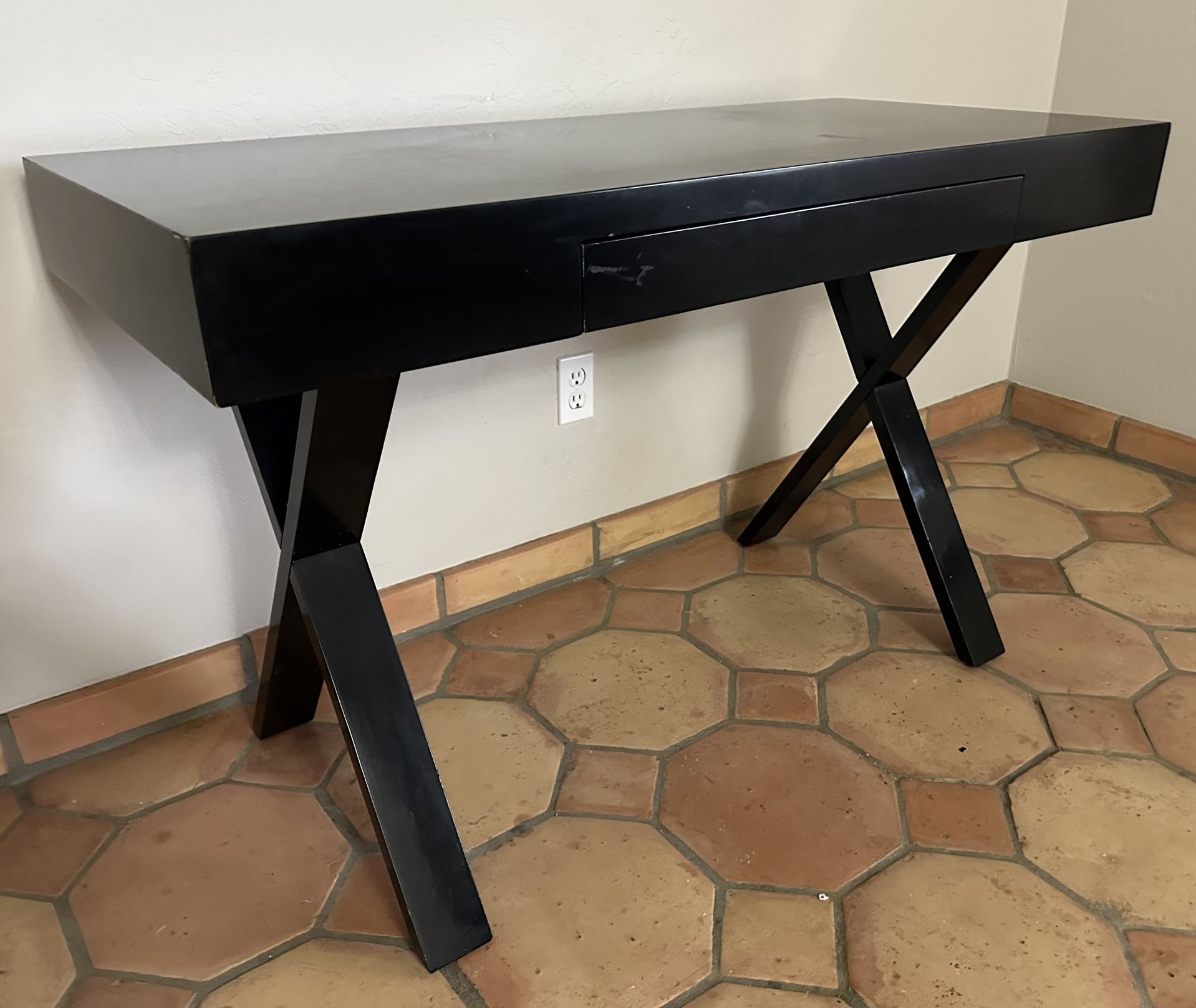 World Market Josephine Desk, Gloss Black