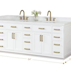Private seller - not a store. 84”  vanity . Stone top