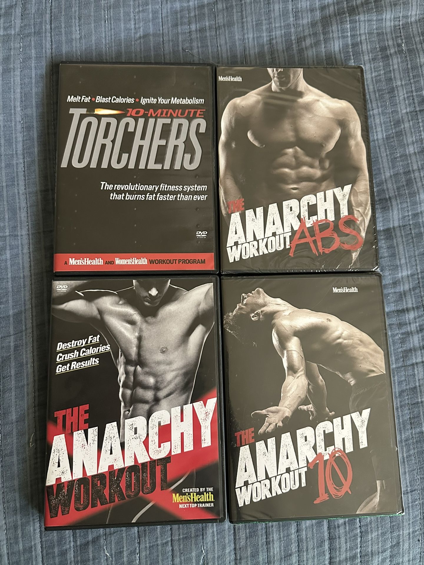 Men’s Health Anarchy Workout DVD Set – 4 Workout Programs!