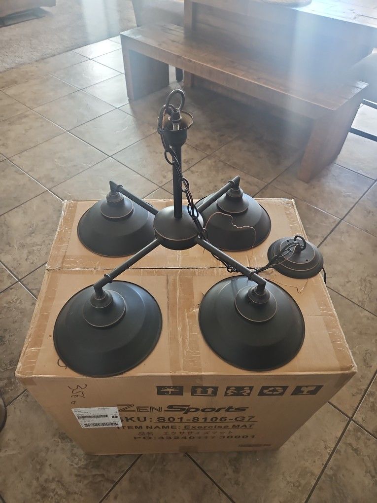 Very Nice Rustic Kitchen Hanging Lamp