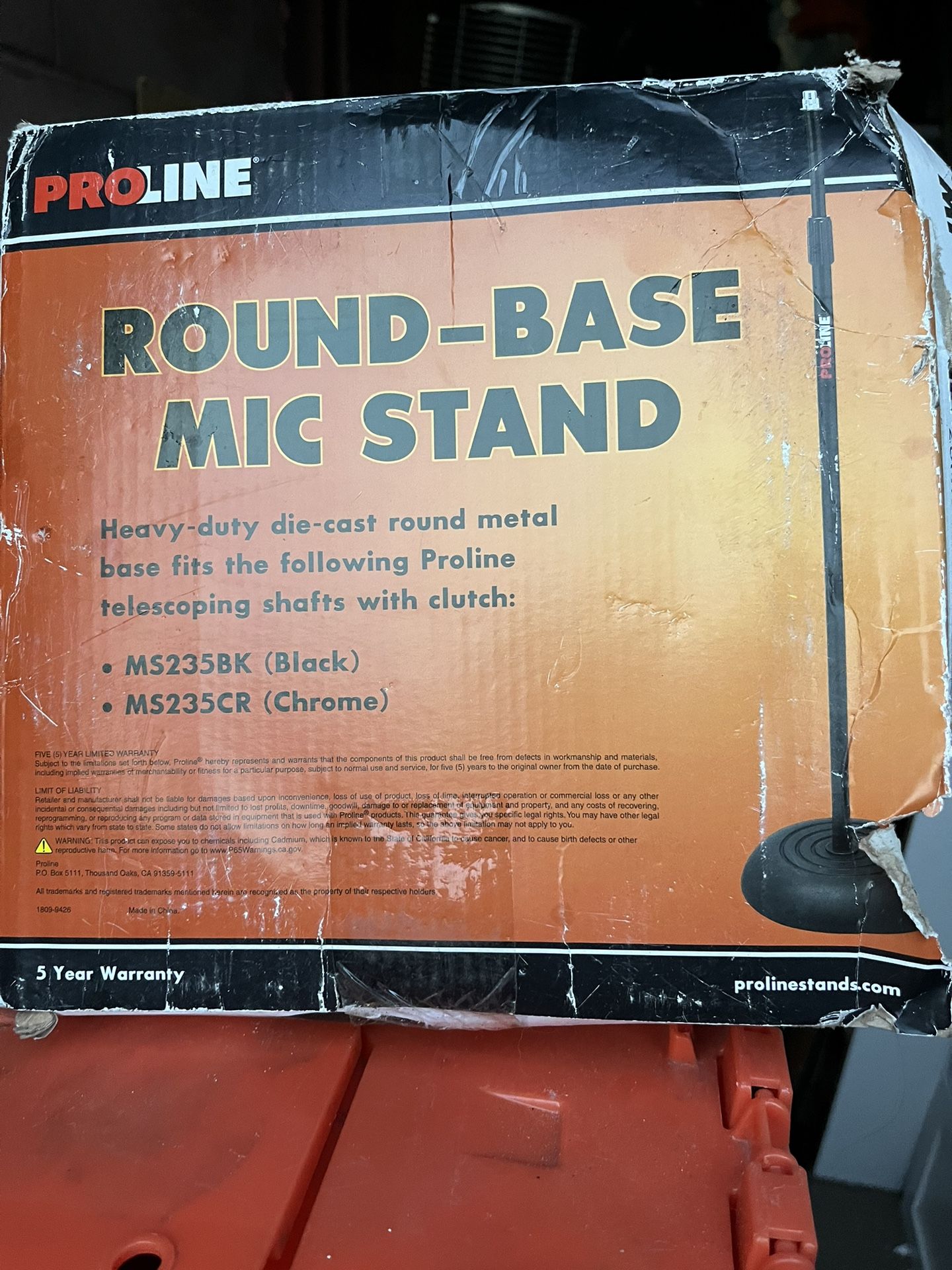 Adjustable Full Size Mic Stand