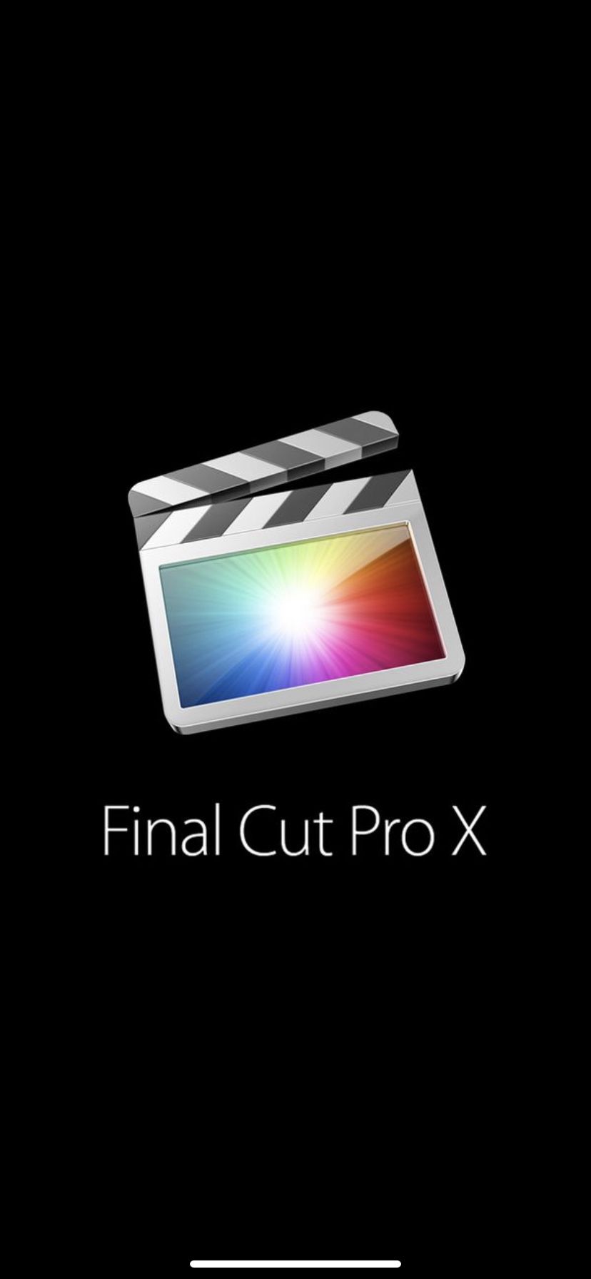 Final Cut Pro version 10.4.6