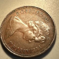 1971 D.G.Reg.FD New Penny