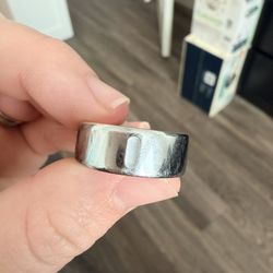 Oura Ring, Silver, Size 6