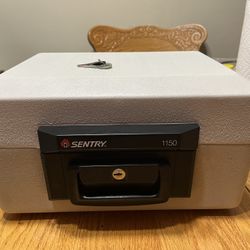 Sentry safe lock box 