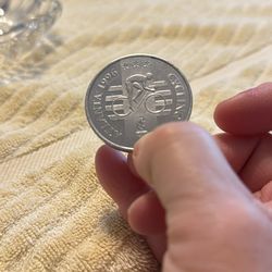 1996 U.S. Olympic Coin for Cycling