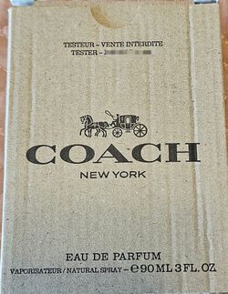 Coach New York Eau de Parfum 90ml, 3FL.OZ