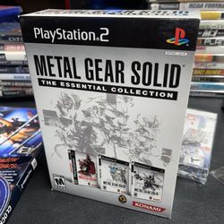 Metal gear solid The Essential Collection Ps2