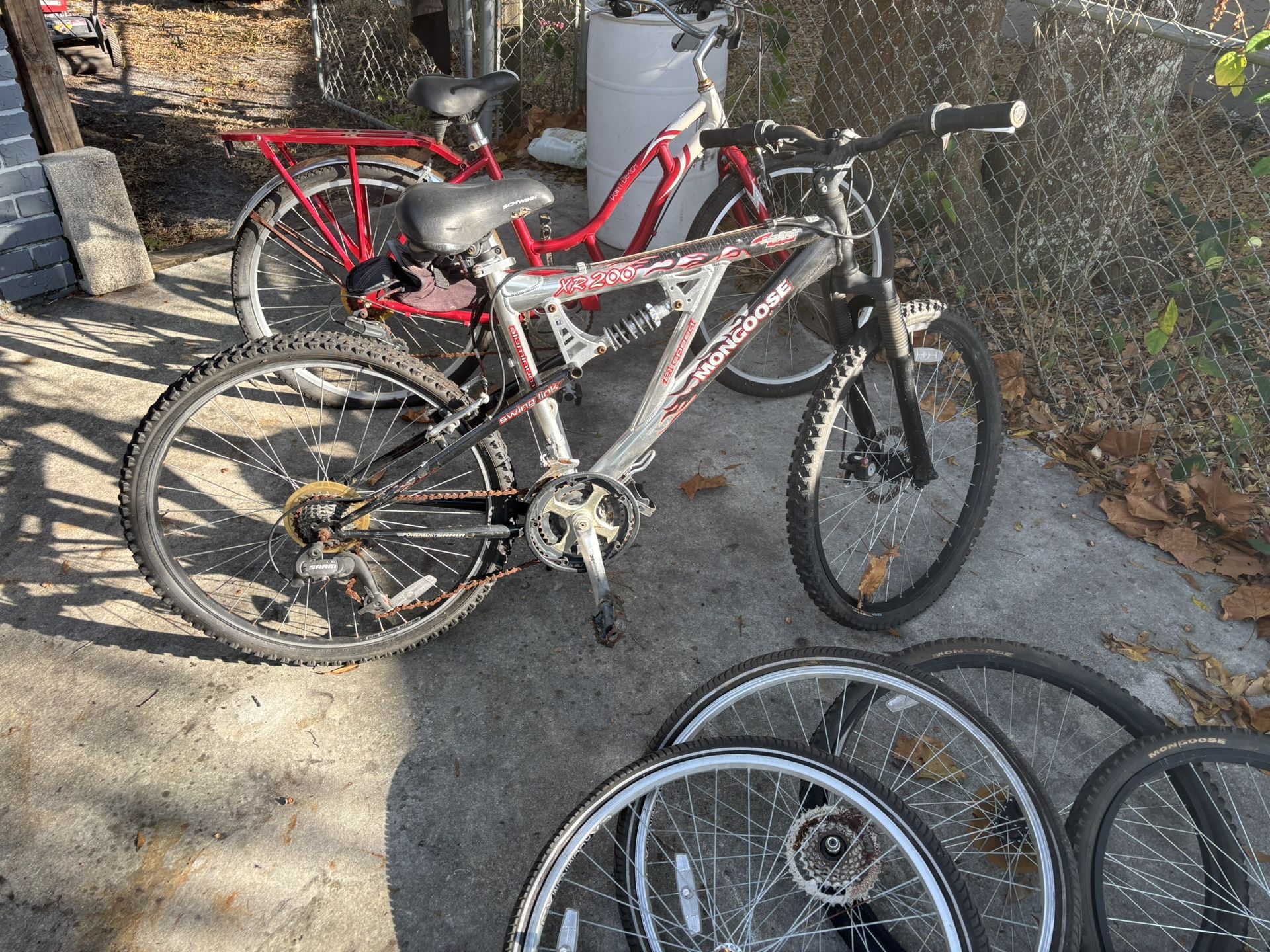 2 Bicycles And 5 26 In Wheels