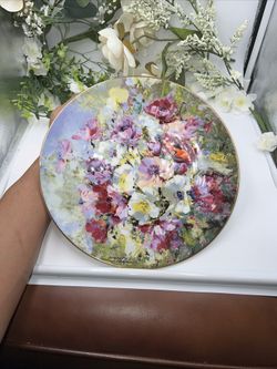 Royal Doulton “Spring Harmony” Collector Plate – 1975 – Hahn Vidal – 10 3/8” – Limited Edition