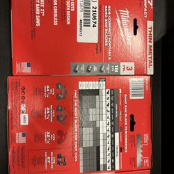 Milwaukee 27 in 18 TPI Sub Compact Steel Band Saw Blade (3- Pack) For M12 Bandsaw