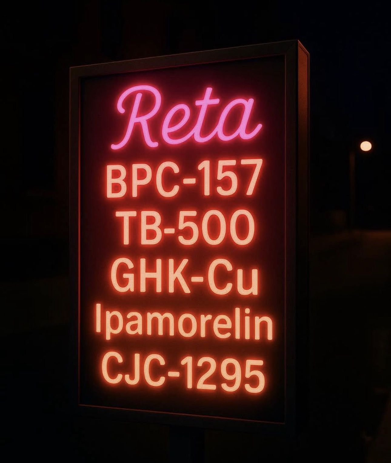 New RETA Weight Loss Sign