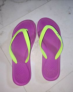 Under Armour flip flops