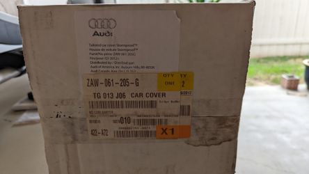 Audi OEM Q3 Car Cover