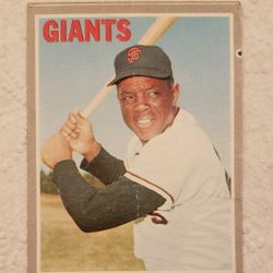 WILLIE MAYS  TOPPS BASEBALL CARDS