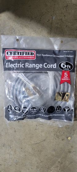 Electric Range Cord