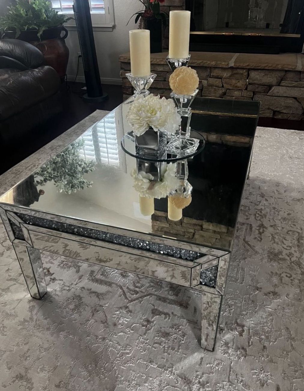 Mirror Coffee Table
