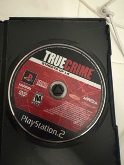 True crime PlayStation 2