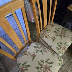 2 Kitchen Table Chairs