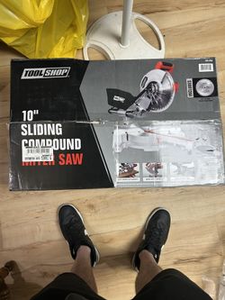 Tool Shop 10” Sliding Compound Miter Saw