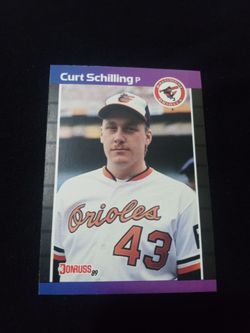 Curt Schilling Donruss 1989 Rookie Card