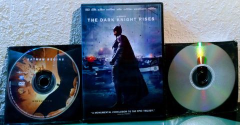 Batman begins, Returns, dark knight rises