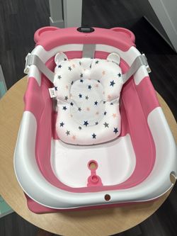 Baby Bath Tub with Temperature Sensor – Like New – Move Out Sale