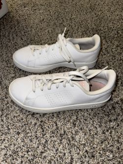 Women’s White Adidas 