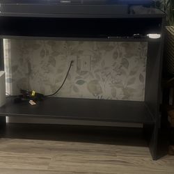 📺 Black TV Stand — Clean, Simple, Gets the Job Done
