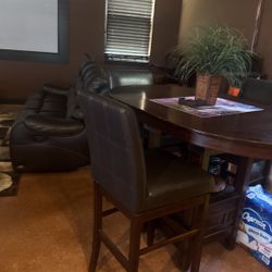 Leather Dinette Set