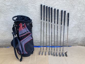 Nicklaus N1 & Bristol 5500 RH Golf Clubs & Tour X Bag.