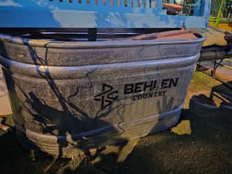 Beveled  Country Galvanize Tank
