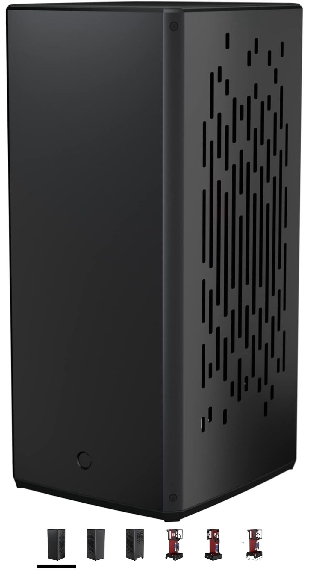 Louqe Raw S1 Rhodium Grey SFF Computer Case