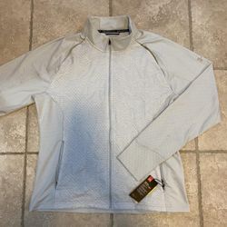 NEW men’s under armour coldgear reactor insulated jacket halo grey XXL