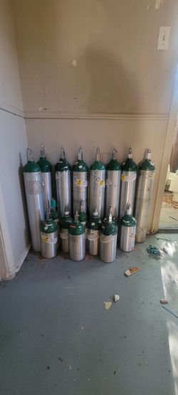 Tanques de  oxigeno